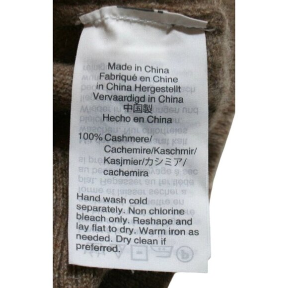 J Crew 100% Cashmere Sweater Womens  XXS Tan V-Neck Luxe Capsule Wardrobe Staple - Picture 4 of 7